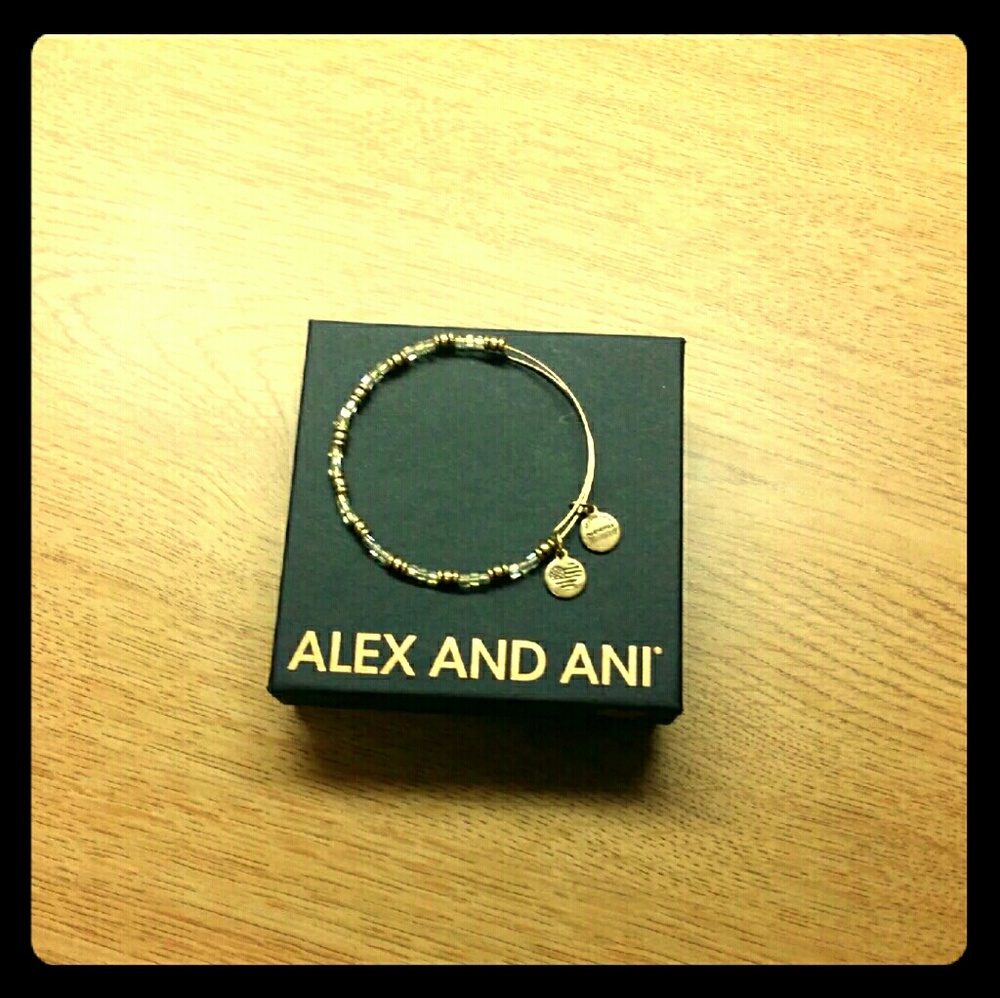 Alex and Ani gold bracelet